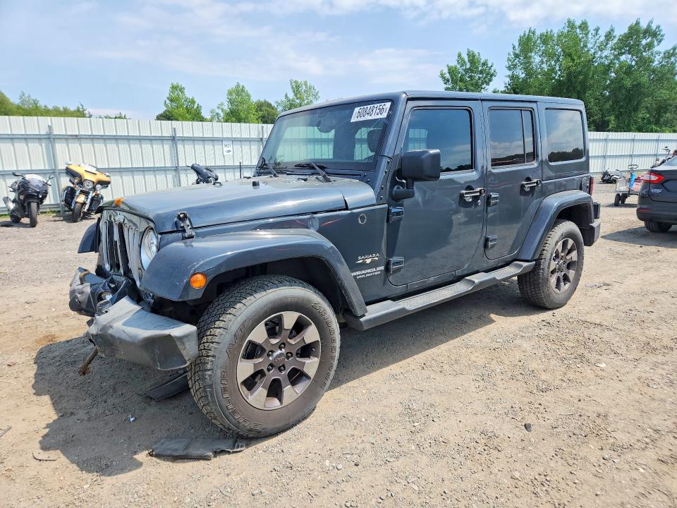 60848156 :رقم المزاد ، 1C4BJWEG2HL567951 vin ، 2017 Jeep Wrangler Unlimited مزاد بيع