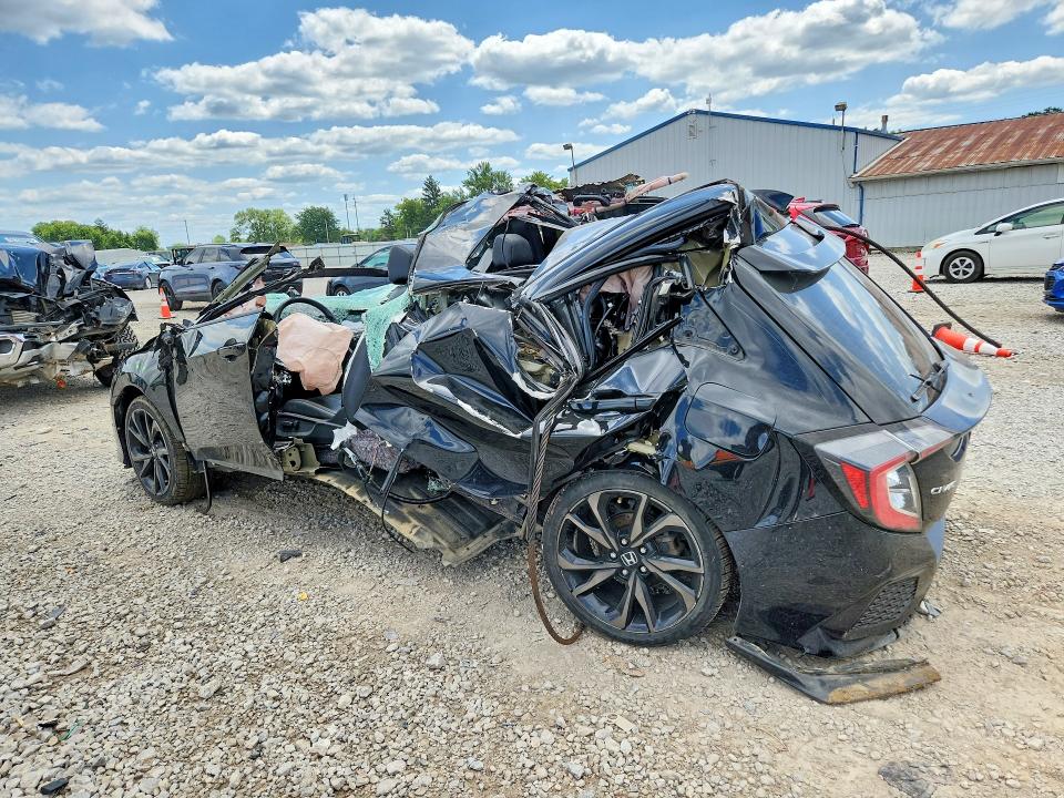 57568296 :رقم المزاد ، SHHFK7H94KU423036 vin ، 2019 Honda Civic مزاد بيع