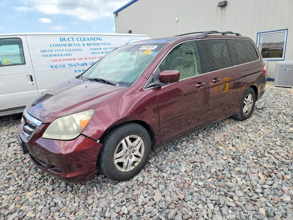 2007 Honda Odyssey მანქანა იყიდება აუქციონზე, vin: 5FNRL38667B437876, აუქციონის ნომერი: 60169316