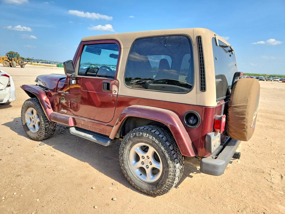 Продаж на аукціоні авто 2001 Jeep Wrangler / Tj, vin: 1J4FA59S31P336320, номер лоту: 63172546