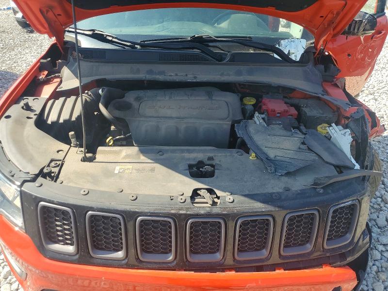 58830996 :رقم المزاد ، 3C4NJDDB0MT545260 vin ، 2021 Jeep Compass مزاد بيع