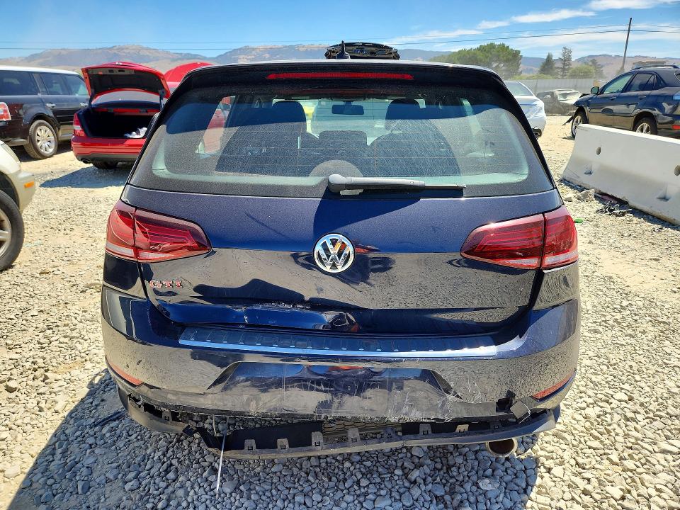 60051546 :رقم المزاد ، 3VW5T7AUXKM027355 vin ، 2019 Volkswagen Gti مزاد بيع