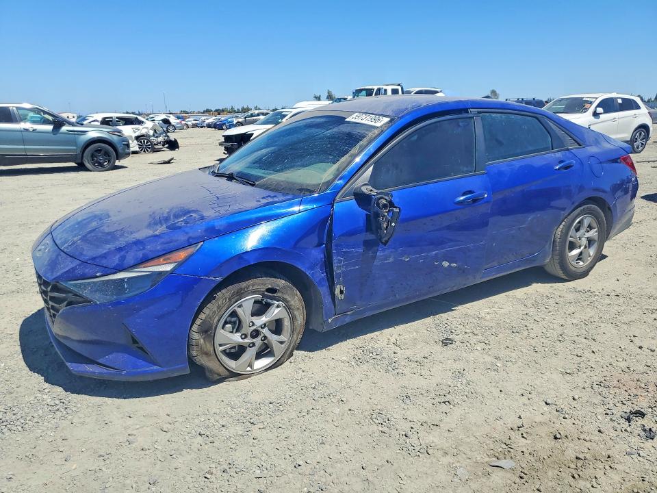 59731996 :رقم المزاد ، 5NPLL4AG0MH024623 vin ، 2021 Hyundai Elantra مزاد بيع