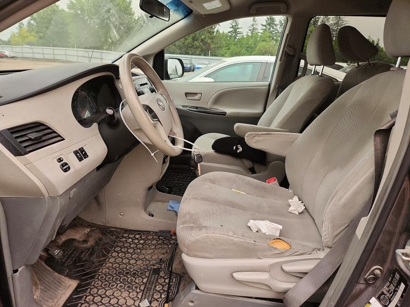 2012 Toyota Sienna მანქანა იყიდება აუქციონზე, vin: 5TDZK3DC6CS197328, აუქციონის ნომერი: 59657796