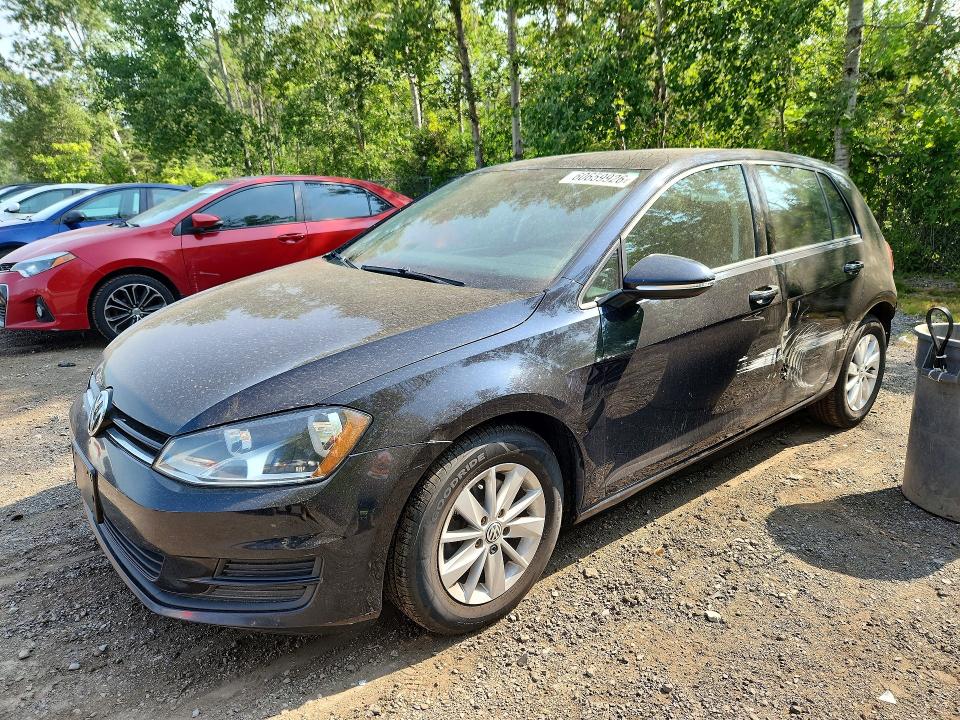 2016 Volkswagen Golf მანქანა იყიდება აუქციონზე, vin: 3VW217AU6GM061549, აუქციონის ნომერი: 60659926