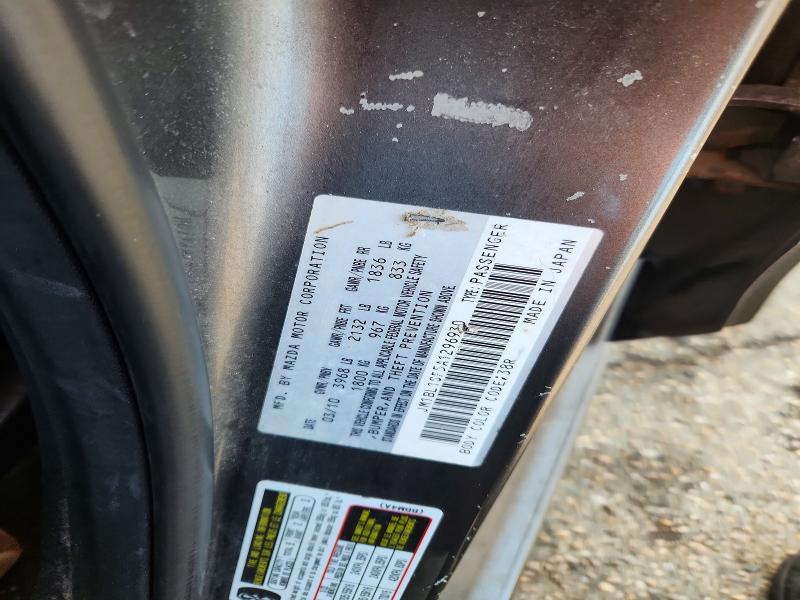 Продажа на аукционе авто 2010 Mazda 3, vin: JM1BL1SF5A1296930, номер лота: 61697616