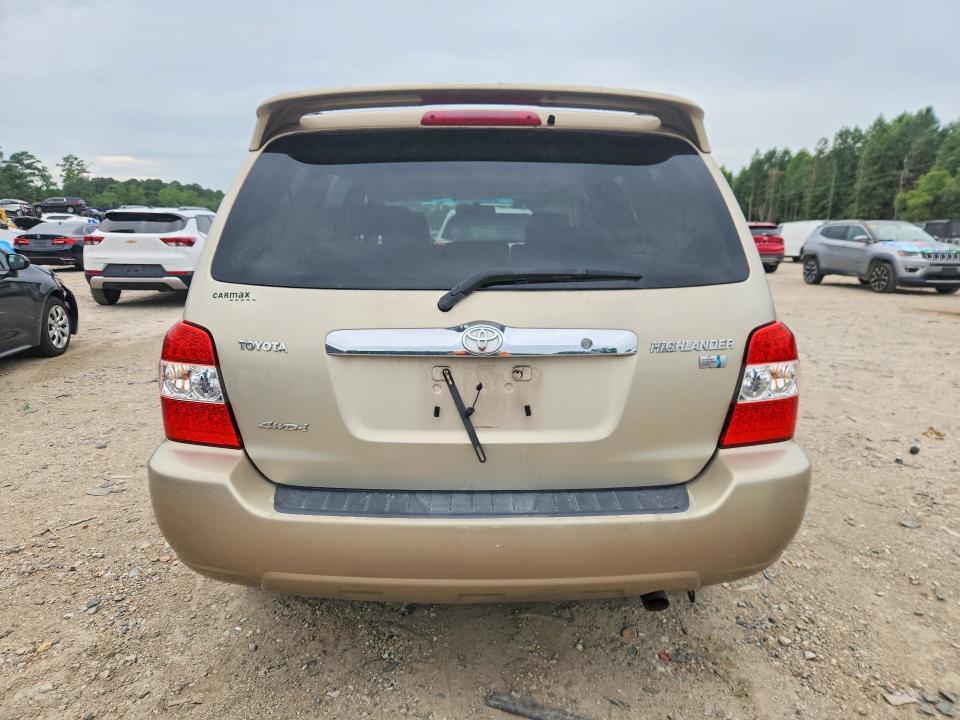 2006 Toyota Highlander მანქანა იყიდება აუქციონზე, vin: JTEEW21AX60017867, აუქციონის ნომერი: 61981216