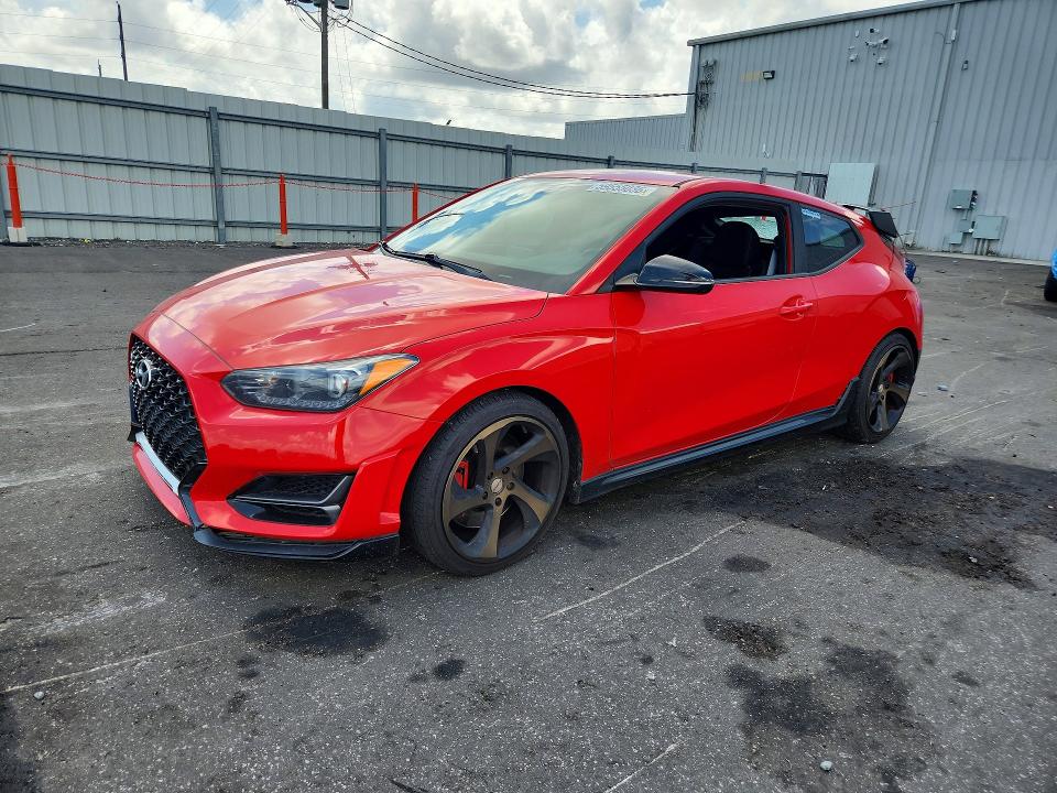 Продажа на аукционе авто 2020 Hyundai Veloster N, vin: KMHT36AH2LU007780, номер лота: 59555036