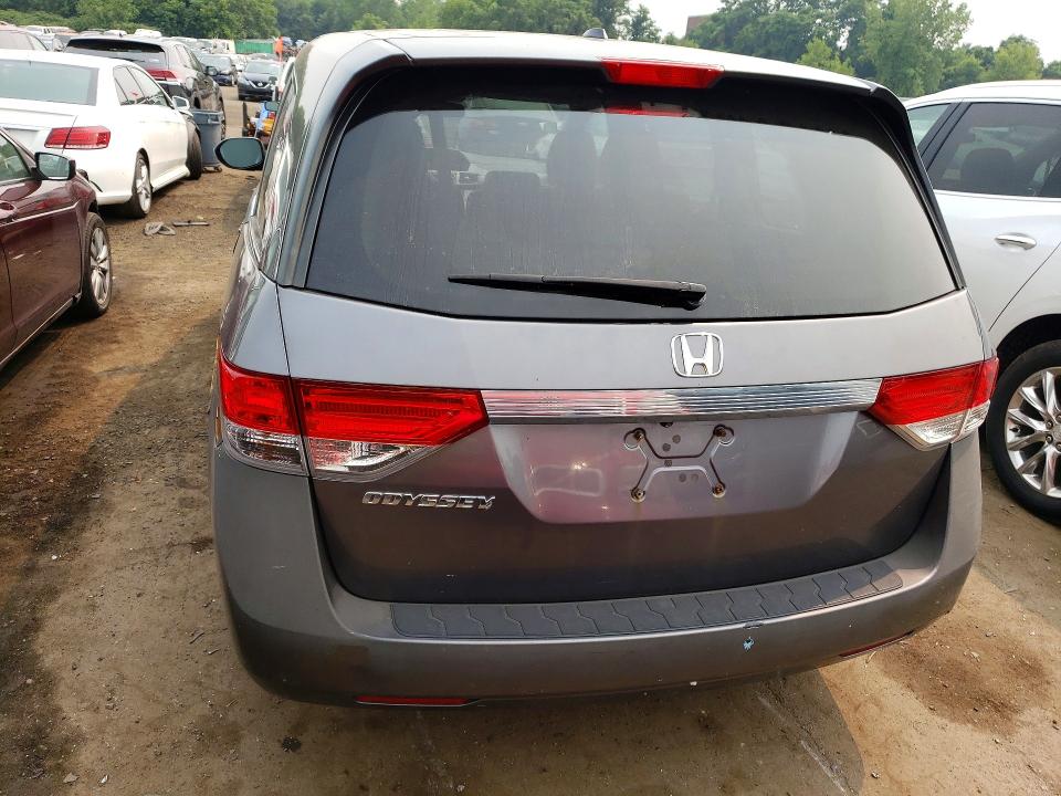 61222956 :رقم المزاد ، 5FNRL5H60EB010640 vin ، 2014 Honda Odyssey مزاد بيع