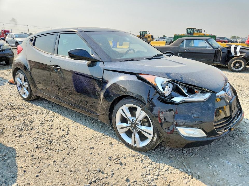 2017 Hyundai Veloster მანქანა იყიდება აუქციონზე, vin: KMHTC6ADXHU322881, აუქციონის ნომერი: 59673346