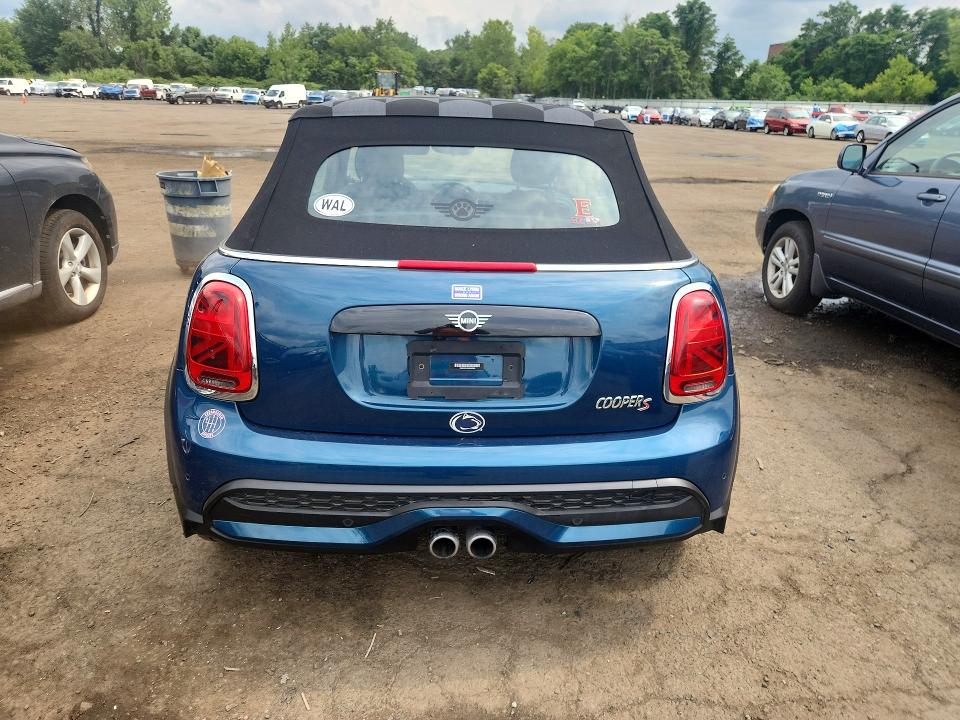 62777376 :رقم المزاد ، WMW43DL06N3N40564 vin ، 2022 Mini Cooper مزاد بيع