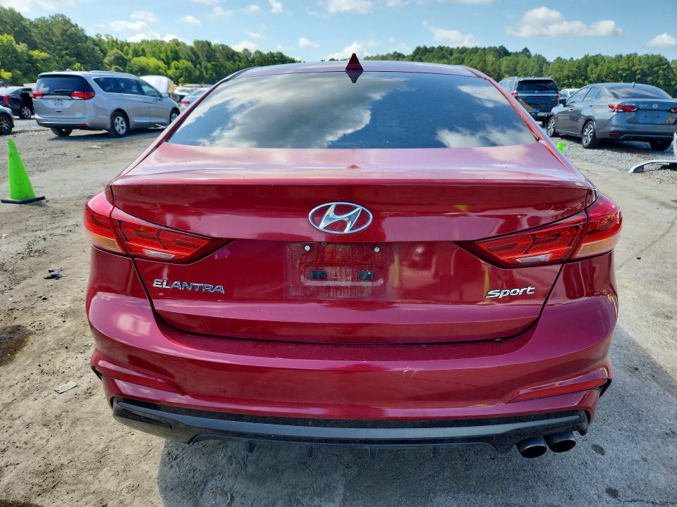 60507216 :رقم المزاد ، KMHD04LB1HU315170 vin ، 2017 Hyundai Elantra مزاد بيع