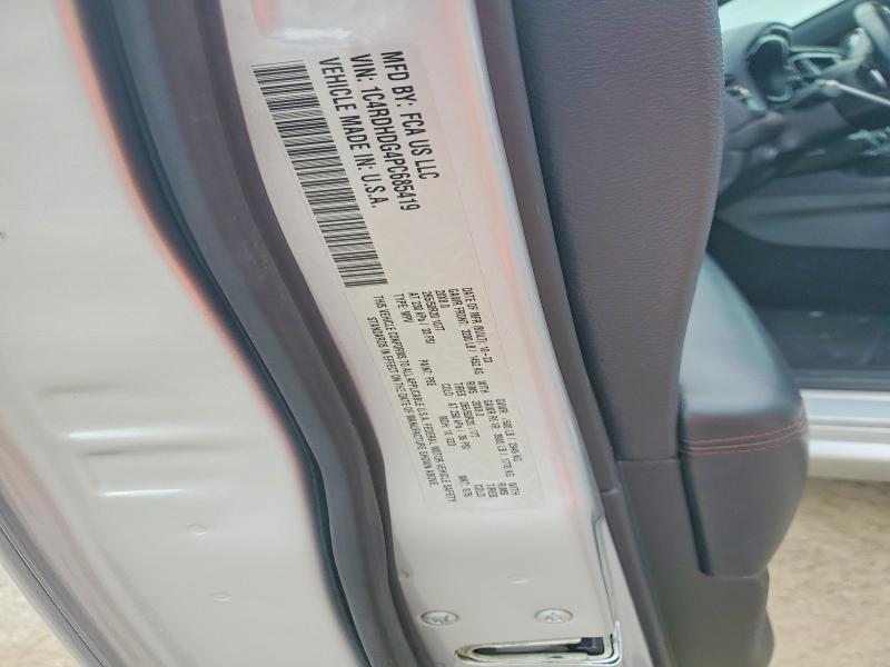 62406866 :رقم المزاد ، 1C4RDHDG4PC685419 vin ، 2023 Dodge Durango مزاد بيع
