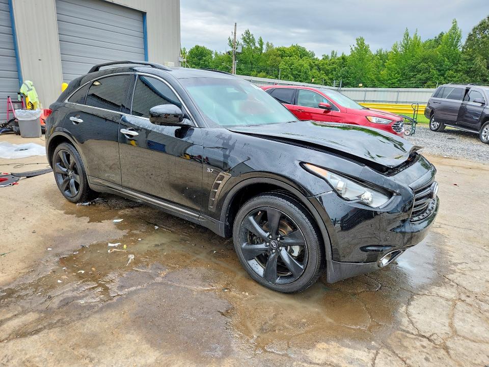 62253206 :رقم المزاد ، JN8CS1MW9FM483716 vin ، 2015 Infiniti Qx70 مزاد بيع