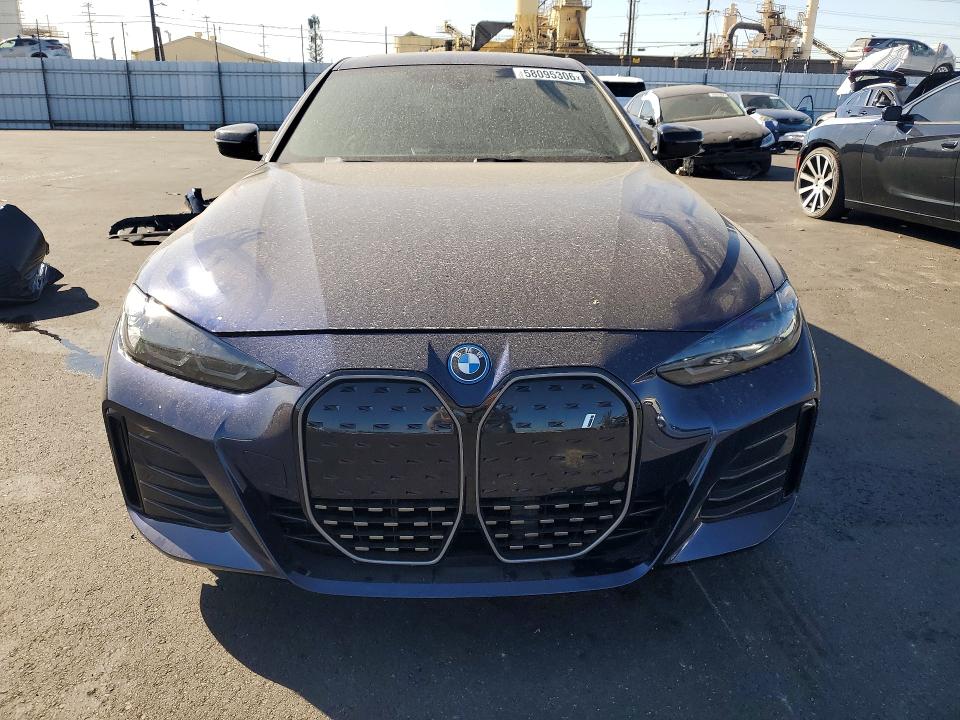 2024 Bmw I4 მანქანა იყიდება აუქციონზე, vin: WBY43AW06RFT31793, აუქციონის ნომერი: 58095306