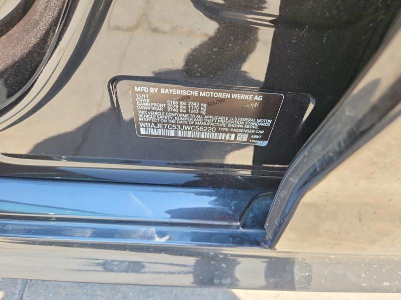 Aukcja sprzedaży 2018 Bmw 540, vin: WBAJE7C53JWC56220, numer aukcji: 62885536