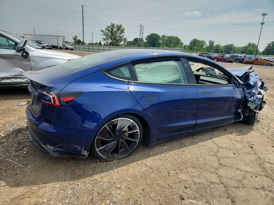 2025 Tesla Model 3 მანქანა იყიდება აუქციონზე, vin: 5YJ3E1ET5SF029988, აუქციონის ნომერი: 62331986