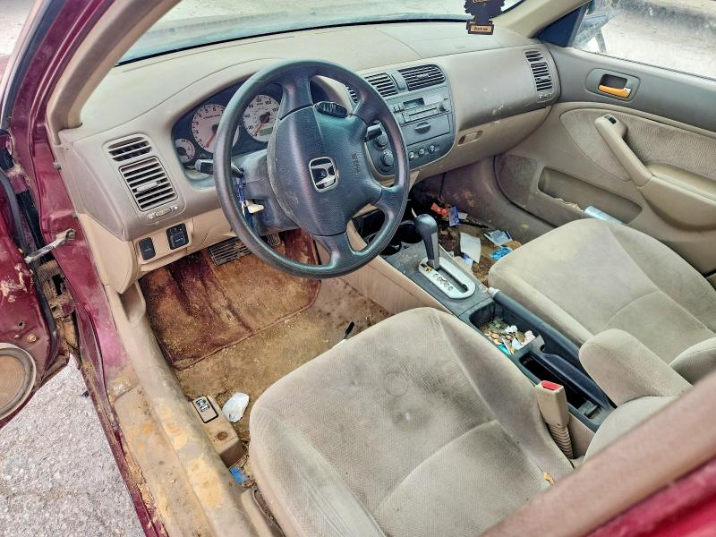 63216426 :رقم المزاد ، 2HGES16672H520794 vin ، 2002 Honda Civic مزاد بيع