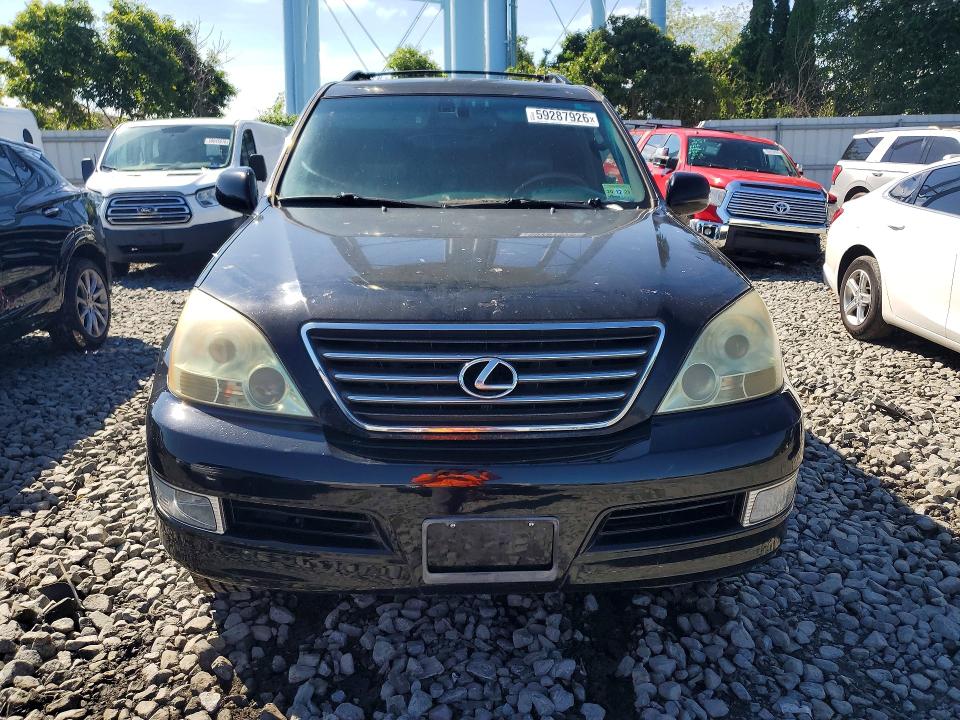 2005 Lexus Gx მანქანა იყიდება აუქციონზე, vin: JTJBT20X250088837, აუქციონის ნომერი: 59287926