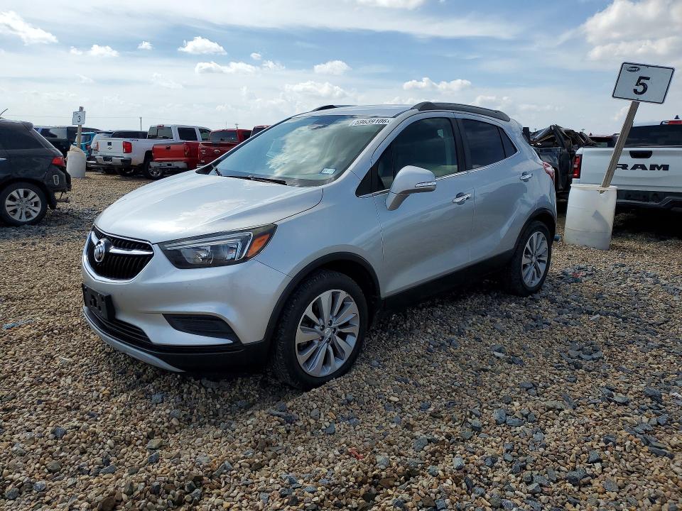 59639106 :رقم المزاد ، KL4CJASB9JB578953 vin ، 2018 Buick Encore مزاد بيع