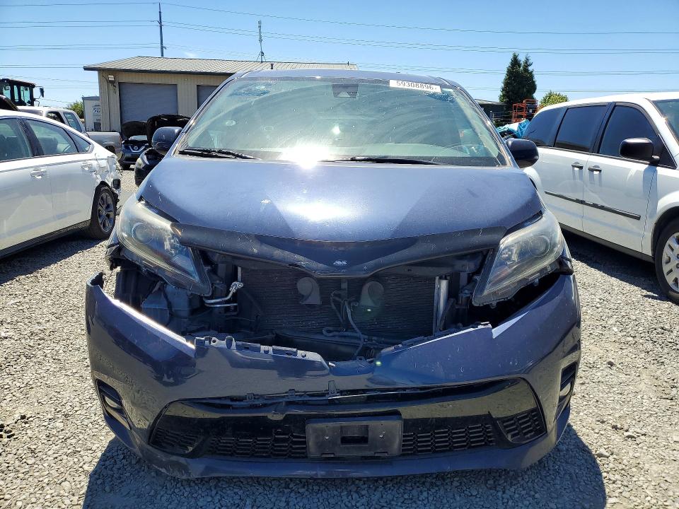 2019 Toyota Sienna მანქანა იყიდება აუქციონზე, vin: 5TDEZ3DC8KS211383, აუქციონის ნომერი: 59308896