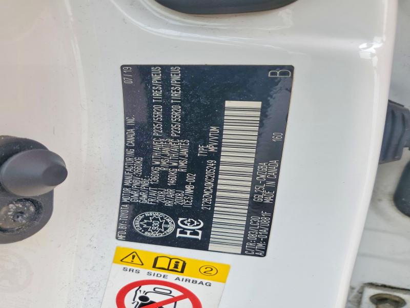 Продаж на аукціоні авто 2019 Lexus Rx 350, vin: 2T2BZMCA0KC205249, номер лоту: 61124896