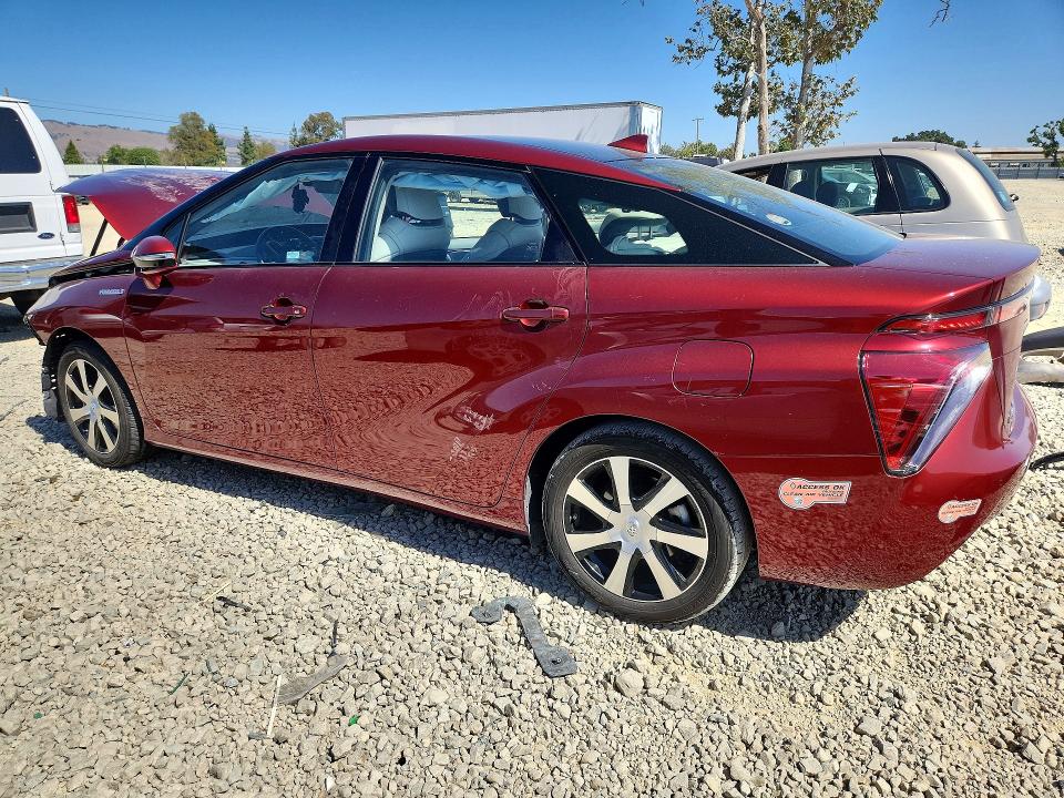 Продажа на аукционе авто 2019 Toyota Mirai, vin: JTDBVRBD1KA007681, номер лота: 60888286