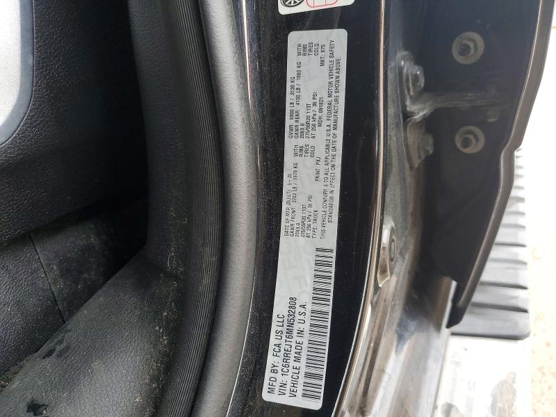 60487156 :رقم المزاد ، 1C6RREJT6MN532808 vin ، 2021 Ram 1500 مزاد بيع