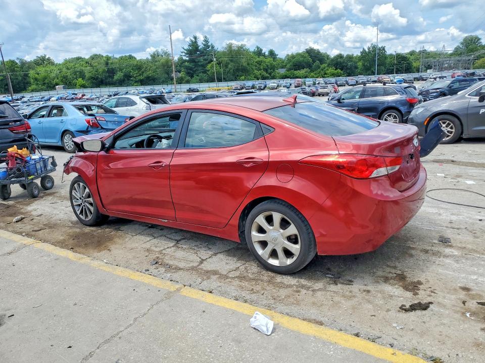 61204496 :رقم المزاد ، KMHDH4AE1CU308508 vin ، 2012 Hyundai Elantra مزاد بيع