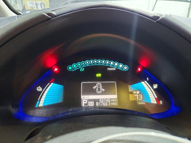 59733106 :رقم المزاد ، 1N4BZ0CPXHC308042 vin ، 2017 Nissan Leaf مزاد بيع