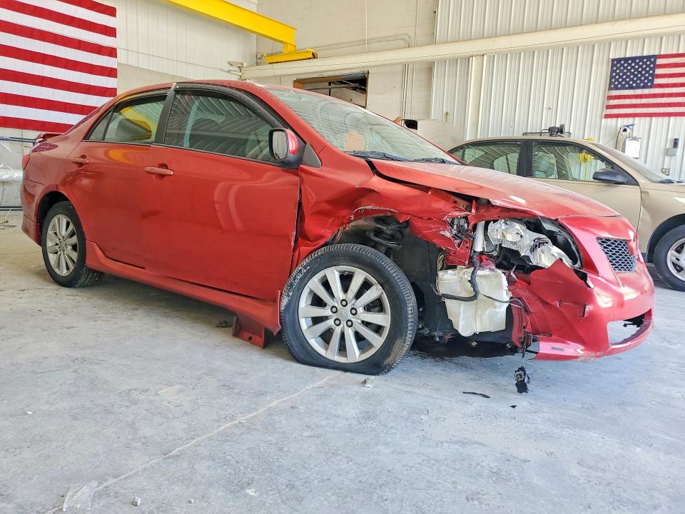 59530046 :رقم المزاد ، 2T1BU4EE6AC483350 vin ، 2010 Toyota Corolla مزاد بيع