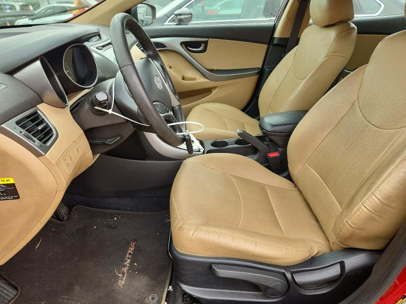 61278536 :رقم المزاد ، KMHDH4AEXCU224333 vin ، 2012 Hyundai Elantra مزاد بيع