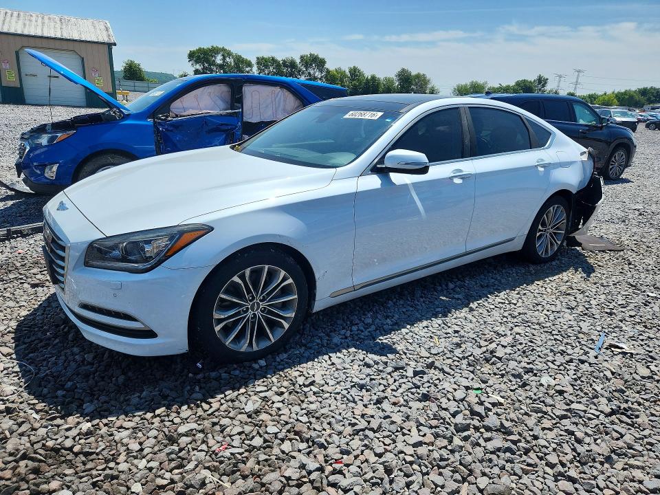 60268716 :رقم المزاد ، KMHGN4JE8FU017076 vin ، 2015 Hyundai Genesis مزاد بيع