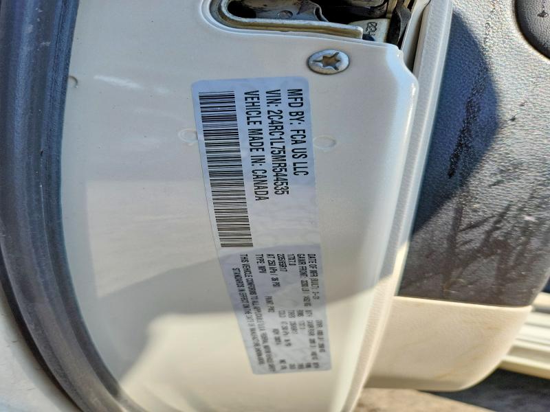 Aukcja sprzedaży 2021 Chrysler Pacifica, vin: 2C4RC1L75MR544535, numer aukcji: 61540476