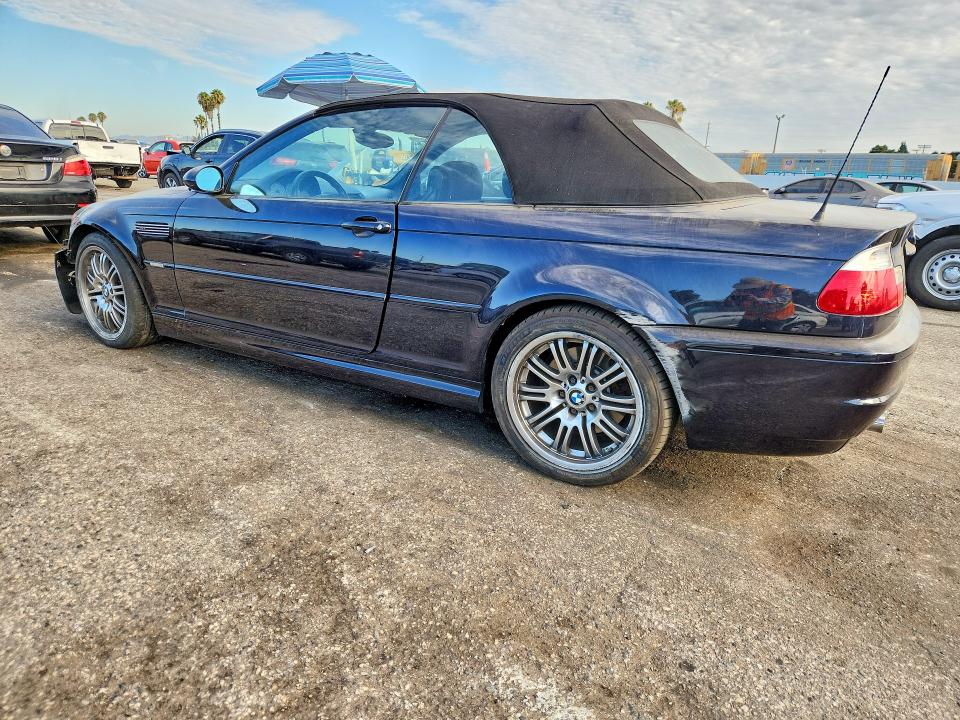 62063256 :رقم المزاد ، WBSBR93471EX20765 vin ، 2001 Bmw M3 مزاد بيع