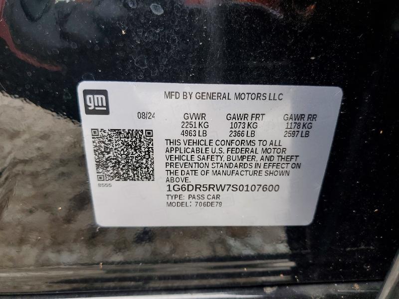 Продаж на аукціоні авто 2025 Cadillac Ct5-v, vin: 1G6DR5RW7S0107600, номер лоту: 61735426
