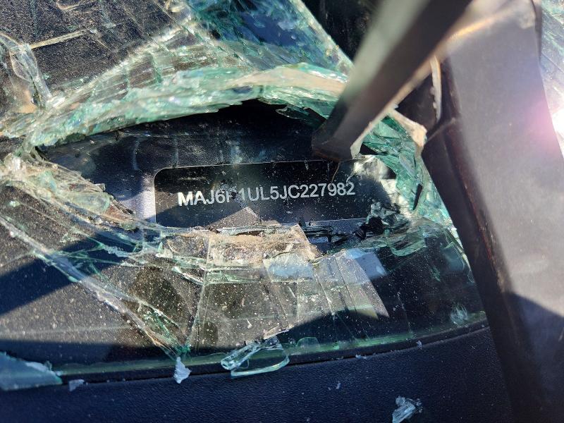 59599216 :رقم المزاد ، MAJ6P1UL5JC227982 vin ، 2018 Ford Ecosport مزاد بيع