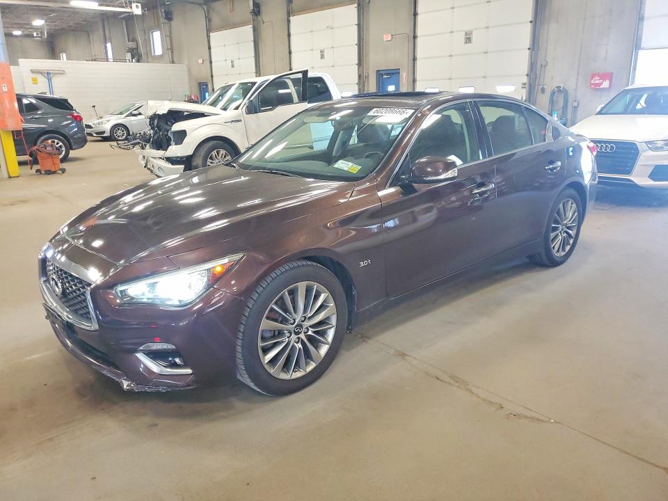 Продажа на аукционе авто 2018 Infiniti Q50, vin: JN1EV7AR7JM444955, номер лота: 60208666