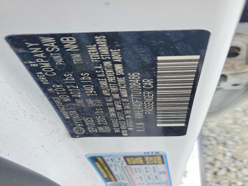Продаж на аукціоні авто 2026 Hyundai Elantra, vin: KMHLR4DF7TU108486, номер лоту: 63111386