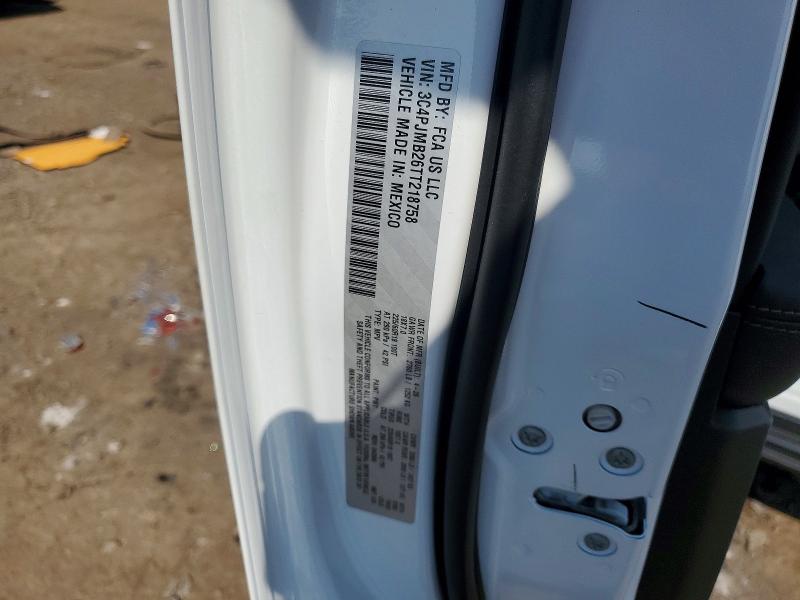 2026 Jeep Cherokee მანქანა იყიდება აუქციონზე, vin: 3C4PJMB26TT218758, აუქციონის ნომერი: 60032146