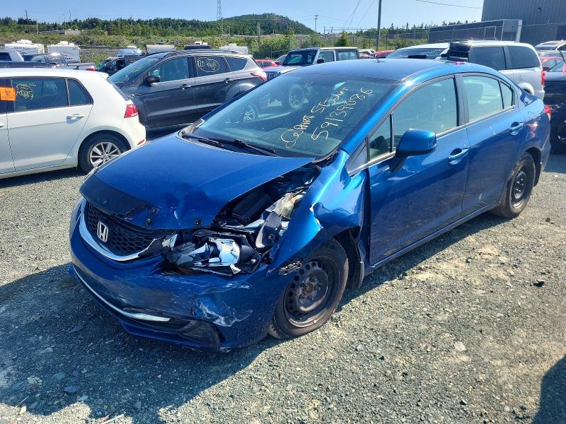 Продажа на аукционе авто 2013 Honda Civic, vin: 2HGFB2F48DH020235, номер лота: 59139086