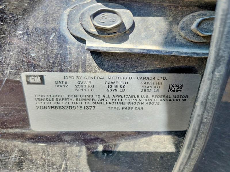 Продаж на аукціоні авто 2013 Cadillac Xts, vin: 2G61R5S32D9131377, номер лоту: 60640806