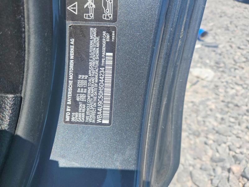 Aukcja sprzedaży 2017 Bmw 430xi, vin: WBA4U9C50H5D44234, numer aukcji: 97684435