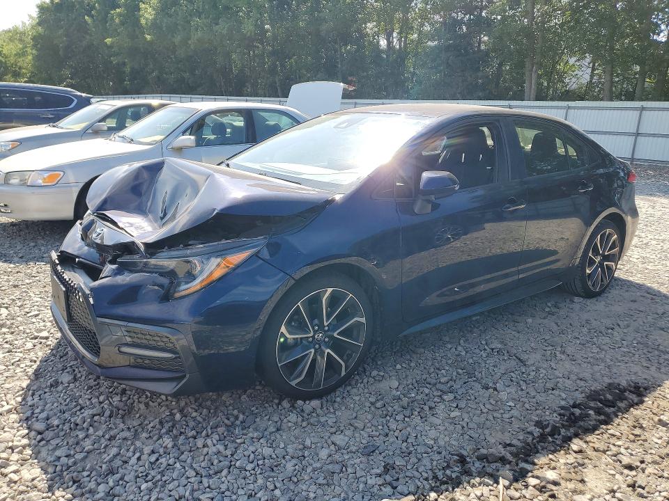 Auction sale of the 2021 Toyota Corolla, vin: JTDS4MCE8MJ066727, lot number: 61773606