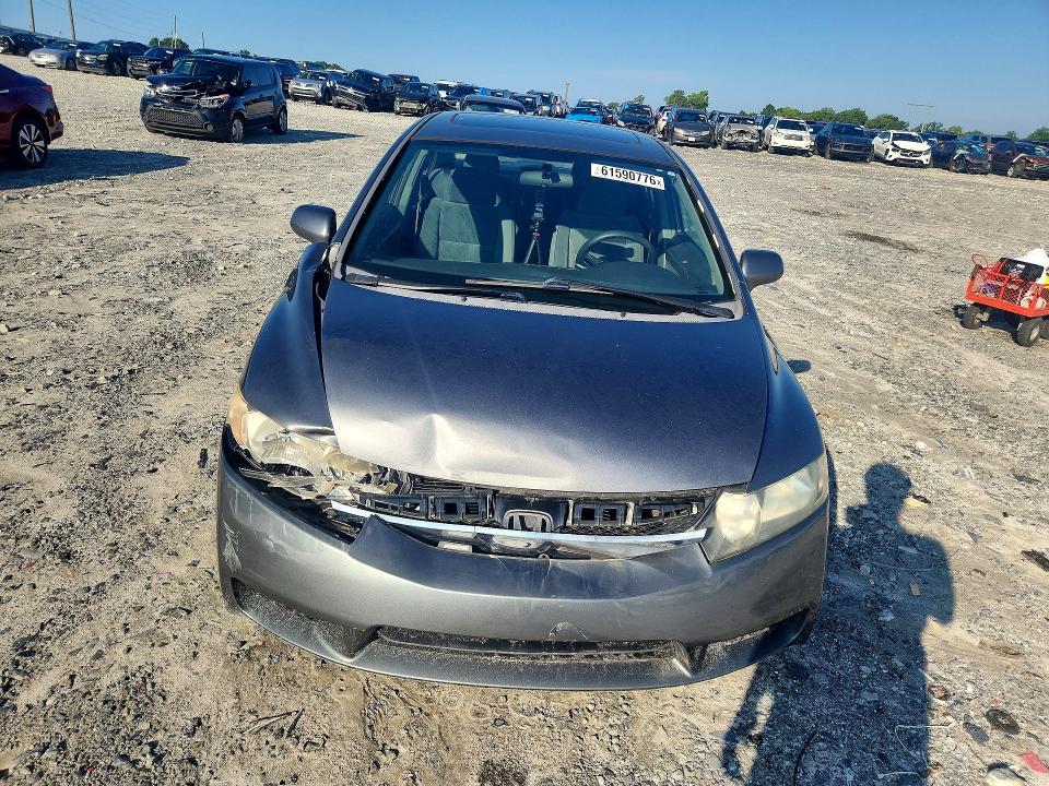 61590776 :رقم المزاد ، 1HGFA168X9L020697 vin ، 2009 Honda Civic مزاد بيع