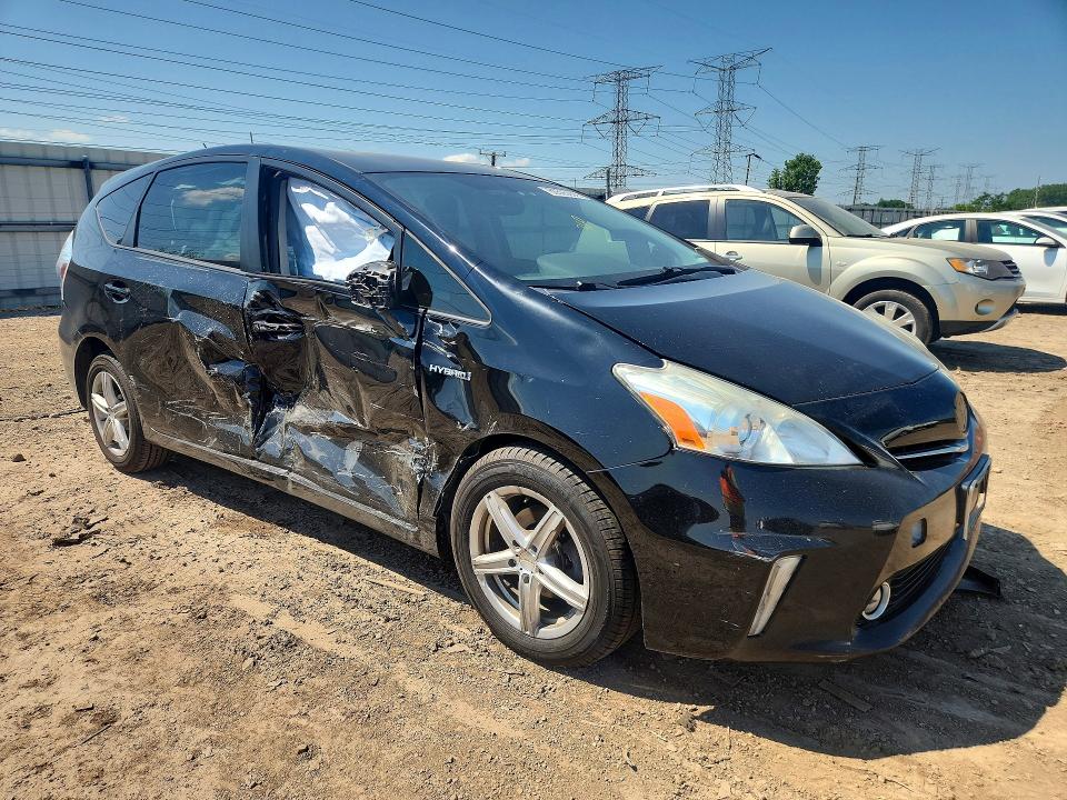 60505896 :رقم المزاد ، JTDZN3EU6EJ010507 vin ، 2014 Toyota Prius V مزاد بيع