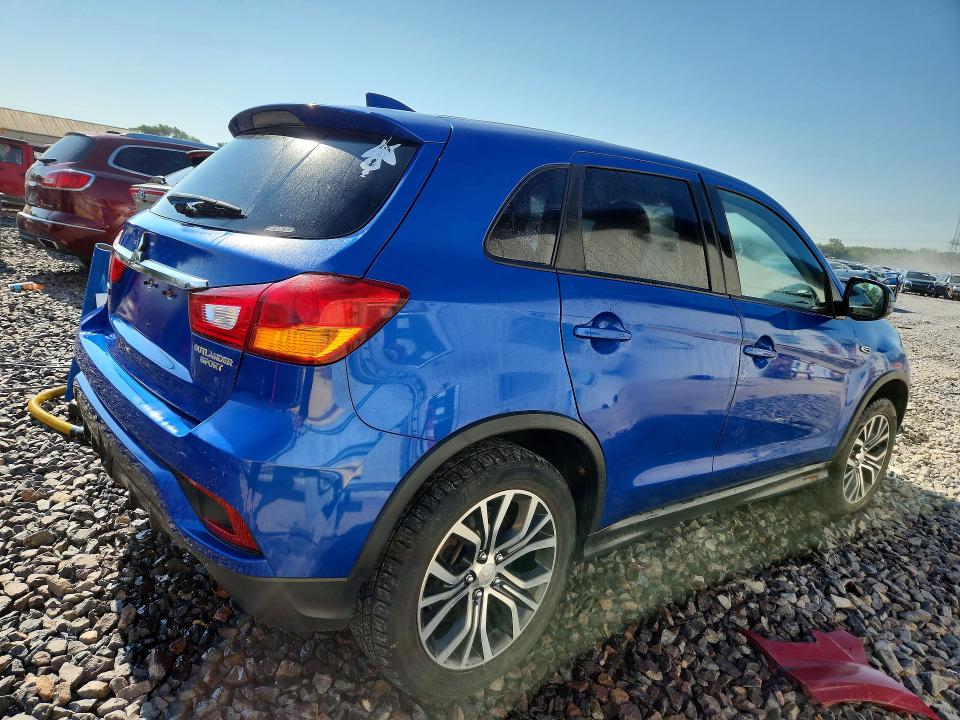 2019 Mitsubishi Outlander Sport მანქანა იყიდება აუქციონზე, vin: JA4AR3AU4KU022733, აუქციონის ნომერი: 61025856