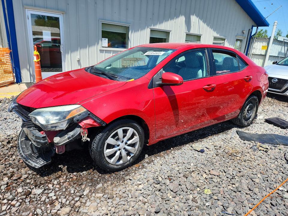 2016 Toyota Corolla მანქანა იყიდება აუქციონზე, vin: 2T1BURHE7GC627022, აუქციონის ნომერი: 85964605