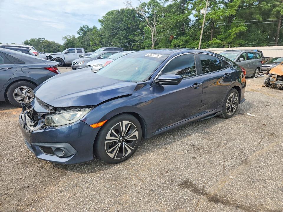 62576156 :رقم المزاد ، 19XFC1F49GE044078 vin ، 2016 Honda Civic مزاد بيع