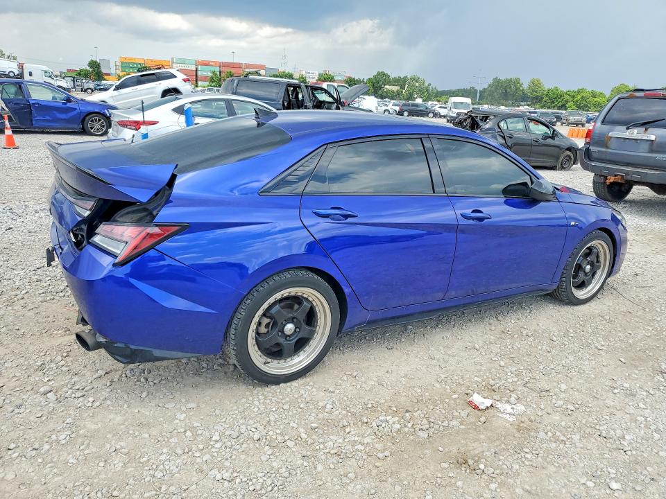 60870266 :رقم المزاد ، KMHLR4AF3NU229670 vin ، 2022 Hyundai Elantra مزاد بيع